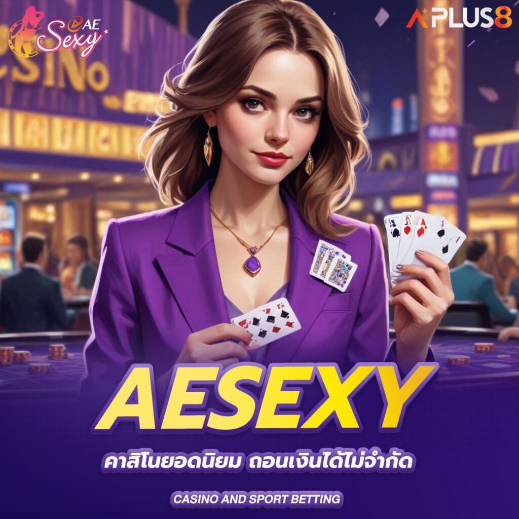 aesexy-คาสิโนยอดนิยม-ถอนเงินได้ไม่จำกัด